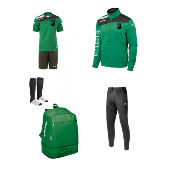 Foglizzese KIT SCUOLA CALCIO CON ZAINO